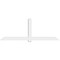 Ekena Millwork Eugene Architectural Grade PVC Gable Bracket, 108"W x 40 1/2"H x 4"D x 6"F, 9/12 Pitch GBP108X41X0406EUG00 - alternate 3